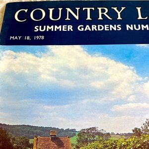 COUNTRY LIFE MAGAZINE SUMMER GARDENS NUMBER May 18 1978
